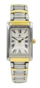 Maurice Lacroix ladies quartz two tone stainless steel bracelet wristwatch, No. 59744