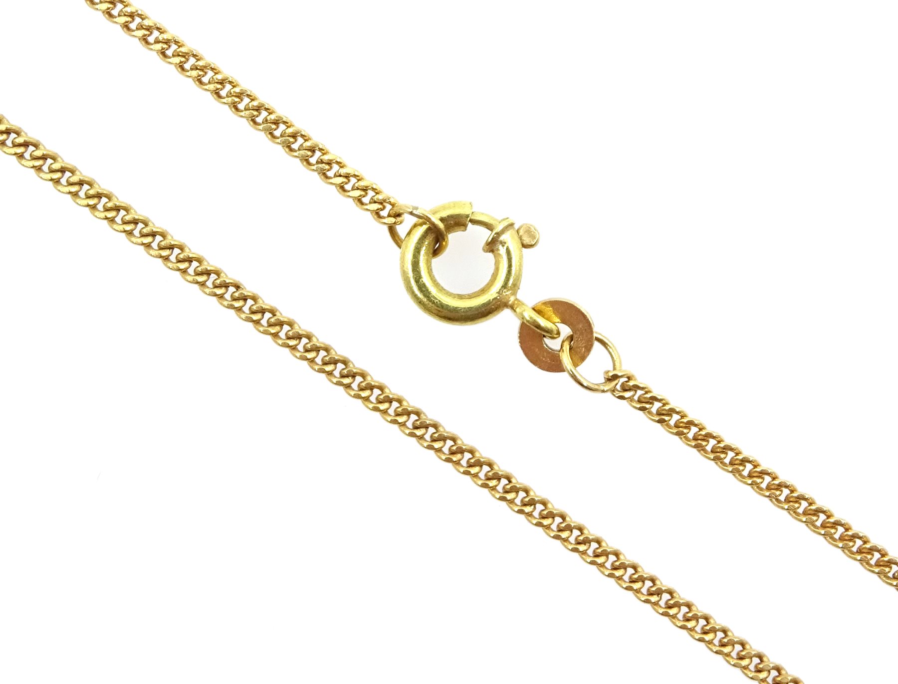 18ct gold chain necklace, stamped 750, approx 5gm - Image 2 of 2