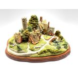 Large Lilliput Lane limited edition model 'Saxham St. Edmunds' No. 457/4500, boxed with certificate,