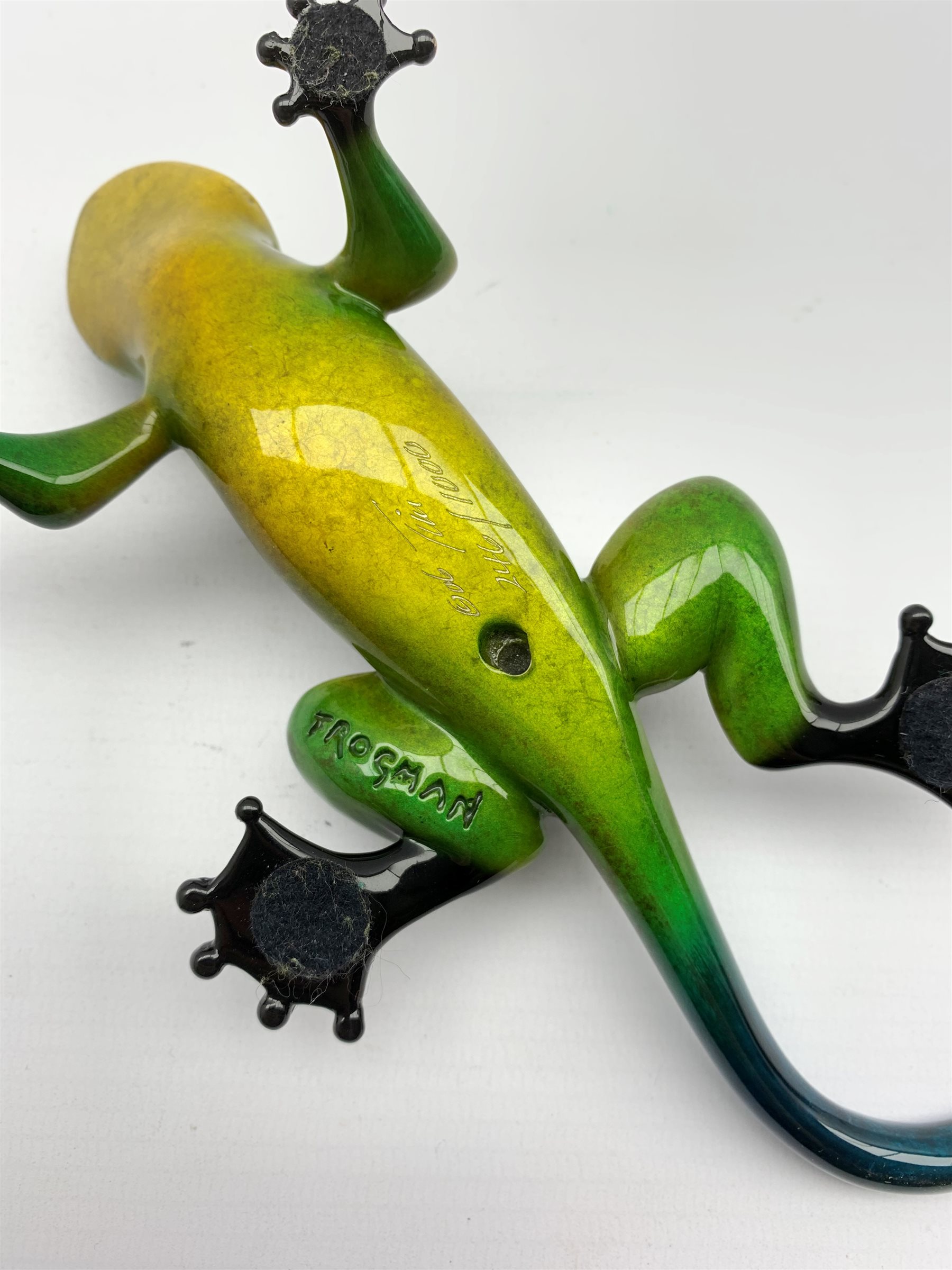 Tim Cotterill (British 1950-): "Kona" Frogman, limited edition released 2006 (246/1000) patina coate - Image 3 of 7