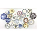 A collection of assorted porcelain pin dishes comprising Lladro, Raynaud & Co. Limoges, Royal Copenh