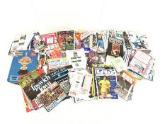Collection of football programmes including Leeds Utd, Sunderland and others (qty)