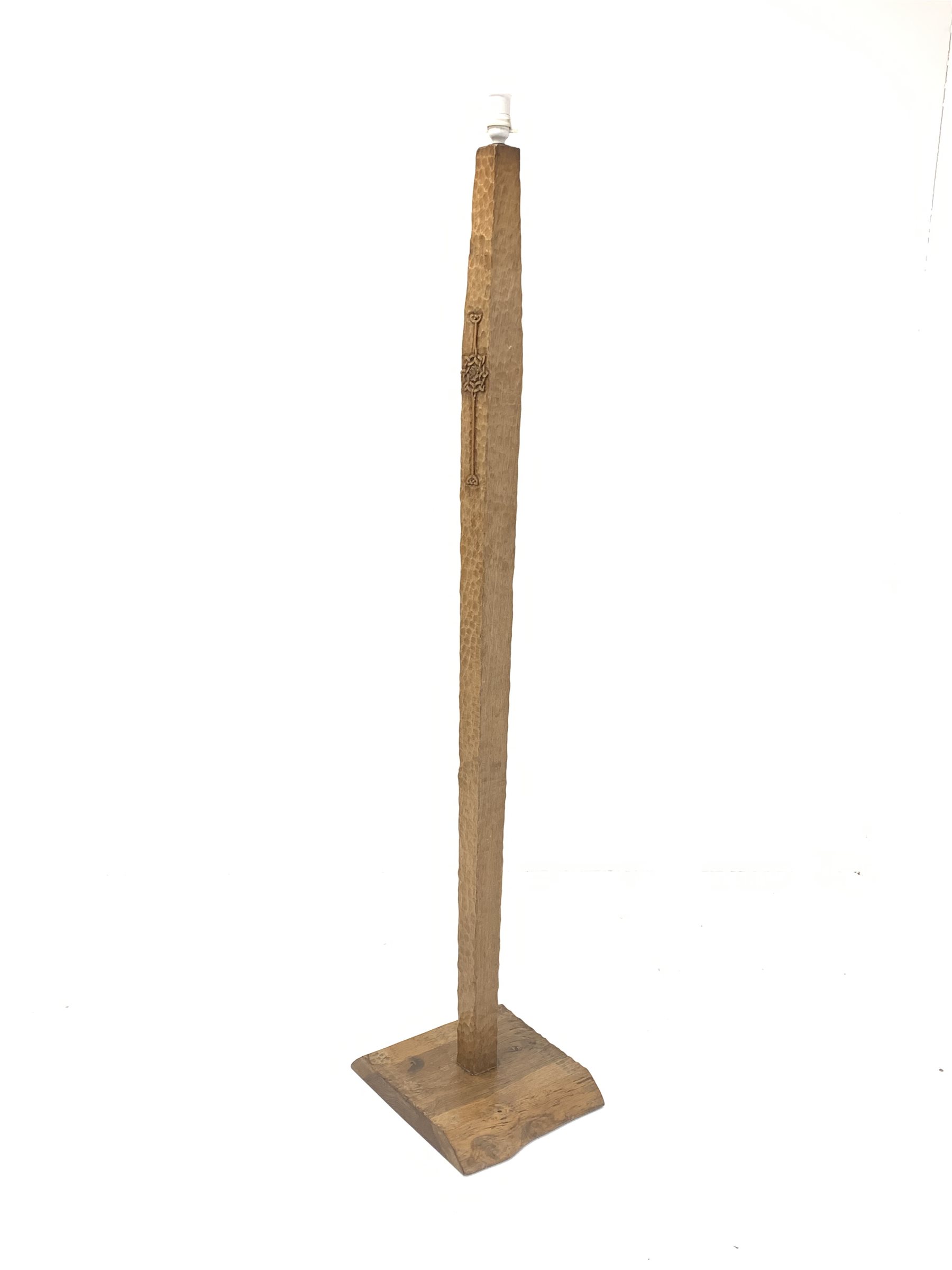 Yorkshire oak standard lamp