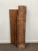 Seven boards of Brazilian mahogany (Swietenia macrophylia) totalling approx. 1.78 Cubic feet