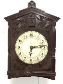 Mid to late 20th century Russian Cuckoo clock, baker light dial inscribed 'Majac' and 'Made in USSR'