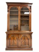 Victorian mahogany bookcase