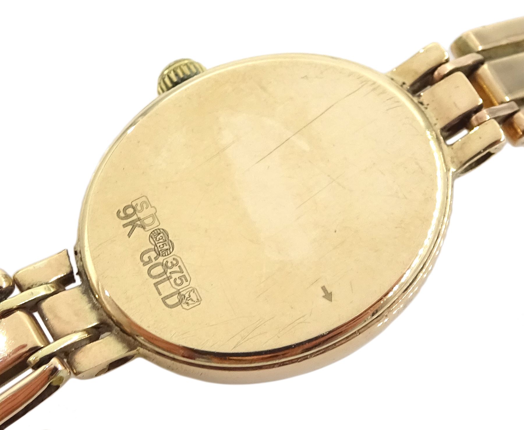 Rotary Elite 9ct gold quartz bracelet wristwatch - Image 2 of 4