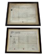 Early 19th Century indenture relating to the Pontifex family of Shoe Lane in the City of London inco