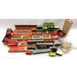 Quantity of Hornby OO gauge model railway including B.R. 2-10-0 Evening Star locomotive and tender