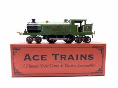 Ace vintage style O gauge 4-4-4 tank locomotive in LNER livery