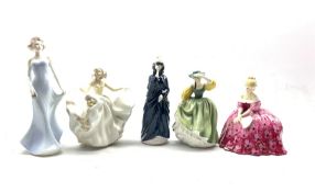 Four Royal Doulton figures: Masque HN2554