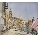 Patrick Hall (British 1906-1992): A Street in Venice