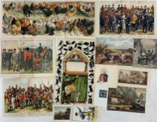 Collection 4 pull outs from 'The Boy's Own Paper' including Punch and Judy and Police from around th