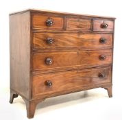 Mid 19th century mahogany chest