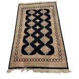 Persian design ground rug