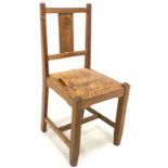 Yorkshire oak style dining chair