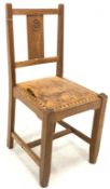 Yorkshire oak style dining chair