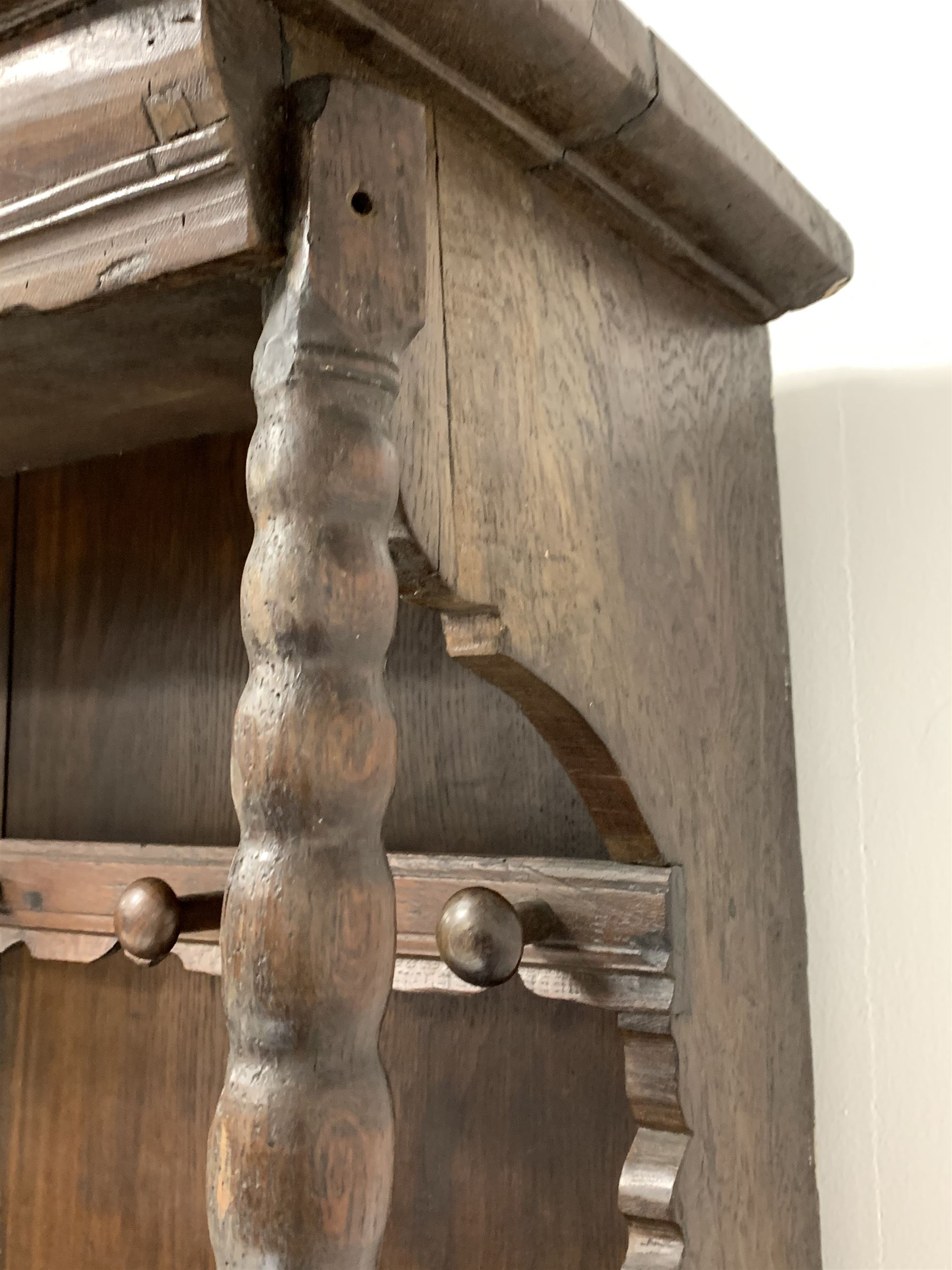 Antique welsh oak dresser - Image 4 of 6