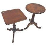 19th century mahogany occasional table