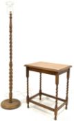 Early 20th century oak occasional table