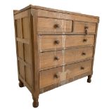 Trevor 'Squirrelman' Hutchinson of Husthwaite - Yorkshire oak chest