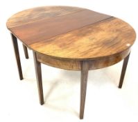Georgian mahogany dining table