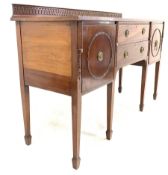 Waring & Gillows - Early 20th century Georgian style mahogany sideboard