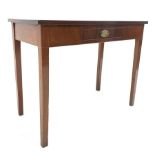 Mid 19th century mahogany side table