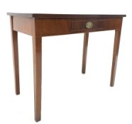 Mid 19th century mahogany side table