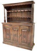 Antique welsh oak dresser