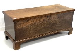 Early 20th century oak blanket box