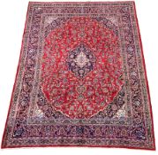 Large Persian red ground carpet