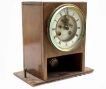Late 19th century French mantel clock movement