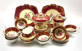 1950's Paragon Fine Bone China tea service for twelve persons