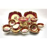 1950's Paragon Fine Bone China tea service for twelve persons