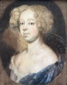 After Sir Peter Lely (Dutch 1618-1680): Portrait of Lady in 17th Century Costume