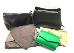 Zatchels green crossbody bag