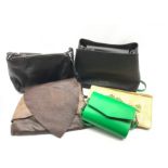 Zatchels green crossbody bag