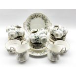 Royal Albert Brigadoon pattern tea service for twelve