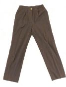 Pair of vintage Chanel Boutique high waisted trousers no. 96A