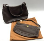 Loewe brown leather handbag with dustbag