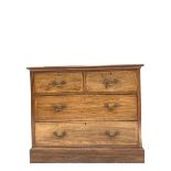 Edwardian mahogany chest