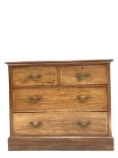 Edwardian mahogany chest