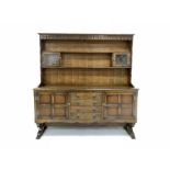 20th century oak dresser