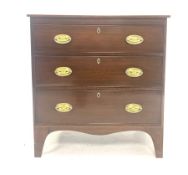 George III mahogany chest