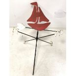 Nautical themed weather vane H169cm