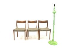 Troeds - Set of three mid century teak dining chairs