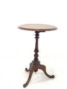 19th century mahogany pedestal table