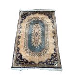 Persian design beige ground rug