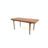 Mid century teak coffee table